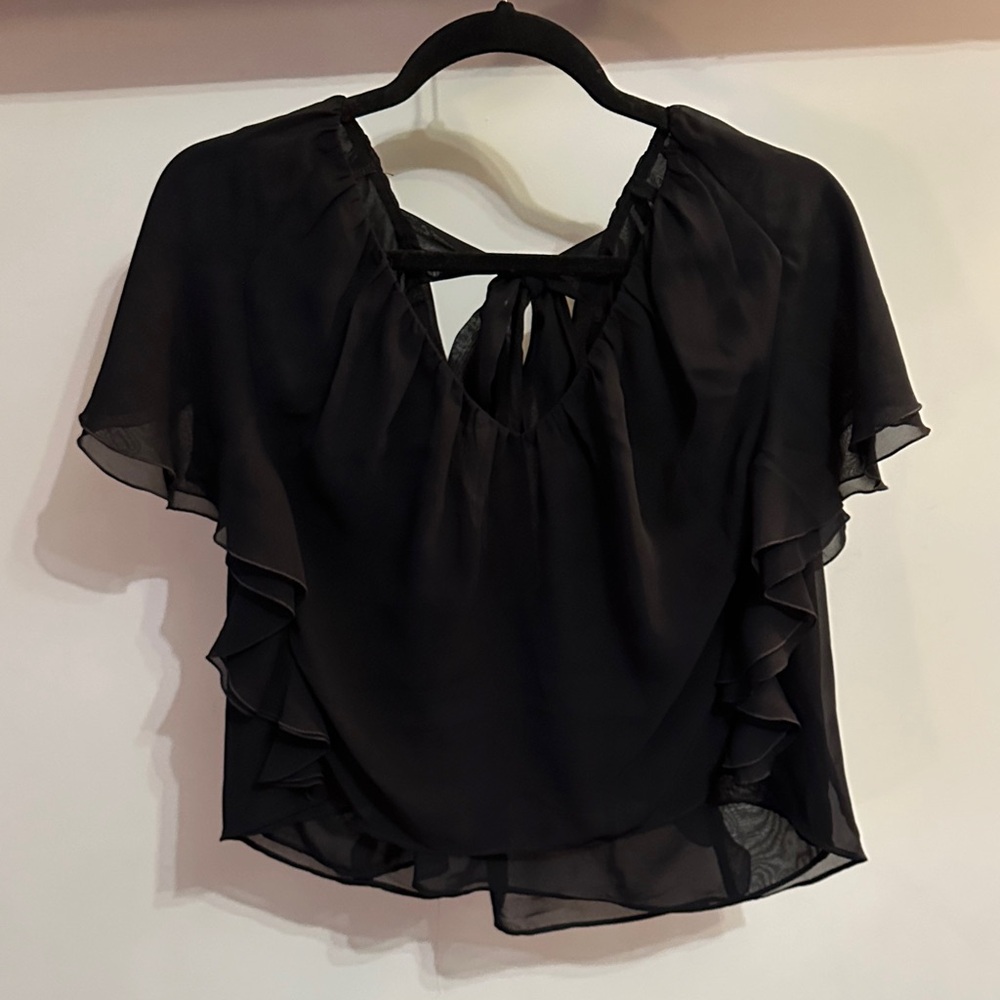 Express Elegant Black Women's Top